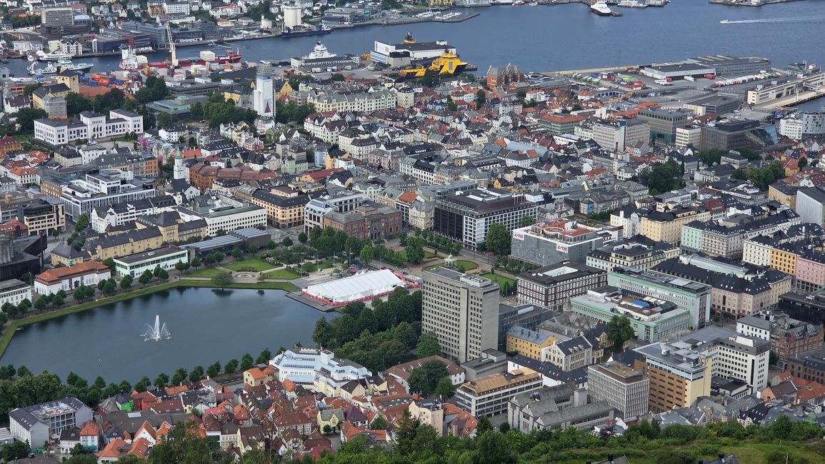 Visite à Bergen - Tour à vélo - Fitjar