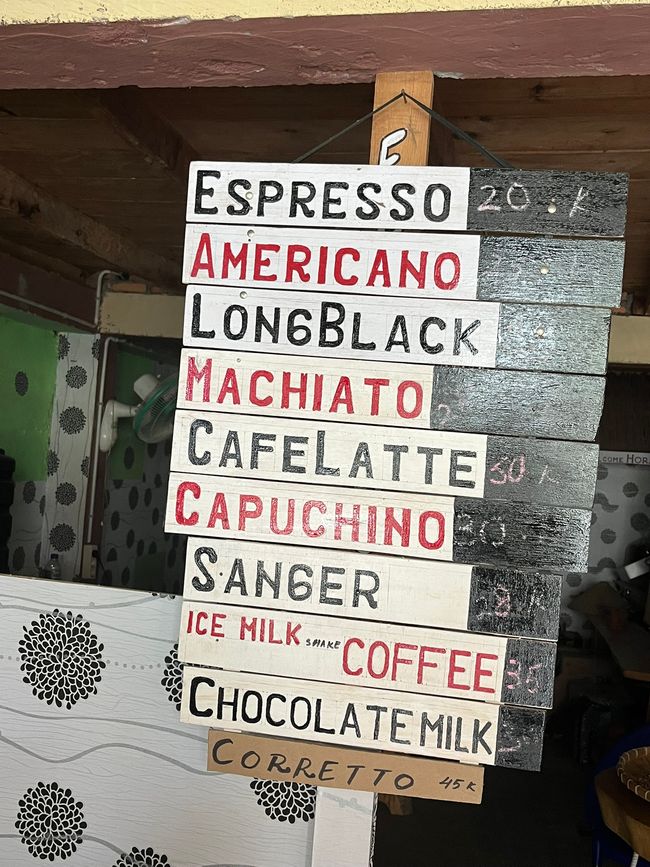 En Edi hay todas las variaciones de café