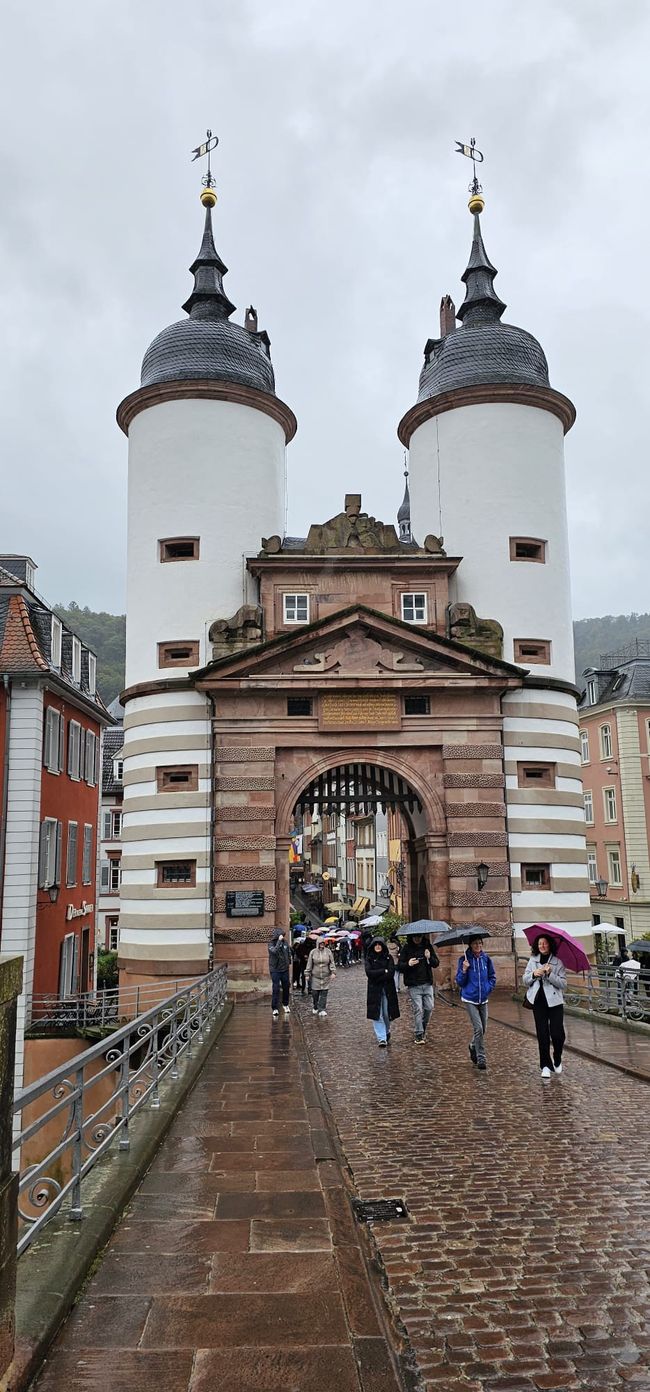 Heidelberg - an experience even in the rain!