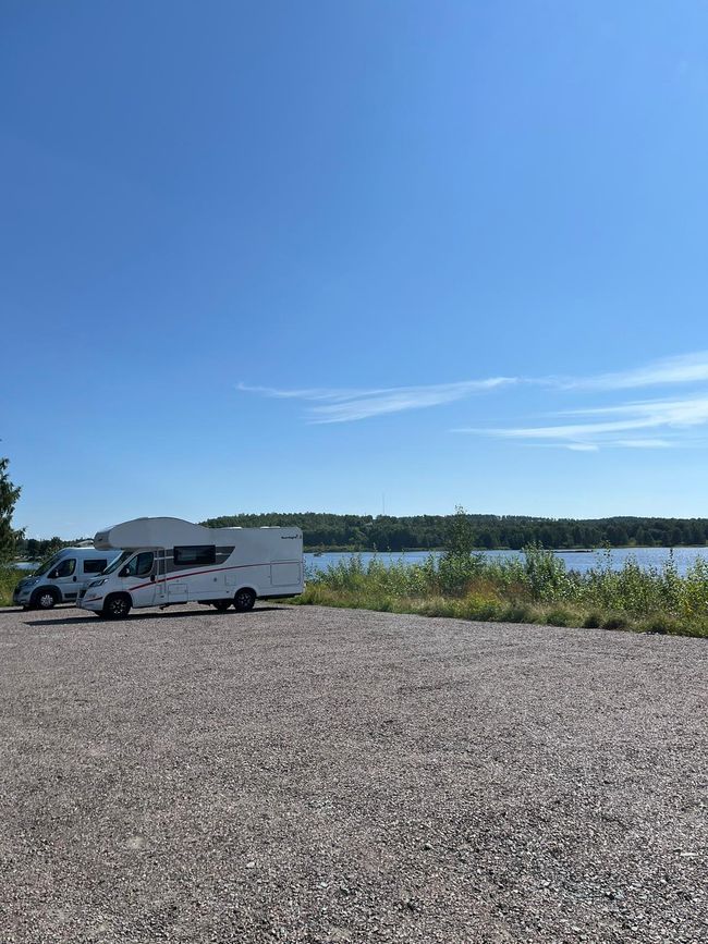 Kostenloser Platz am Vänern