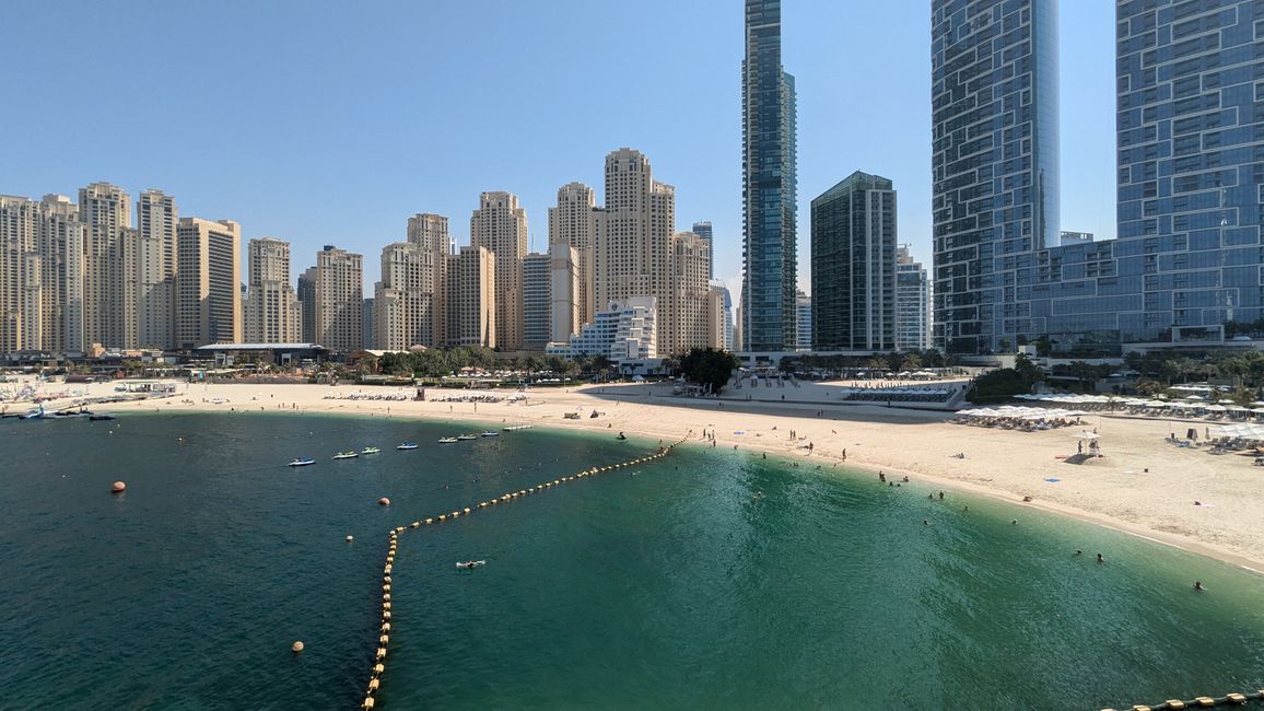 Tag 3 (2024) Dubai JBR Beach, Souks Deira e The One and Only