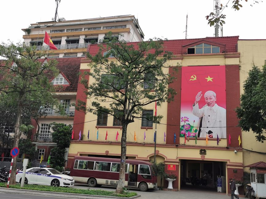 ... und Genosse Ho-Chi-Minh ist allgegenwärtig ...
