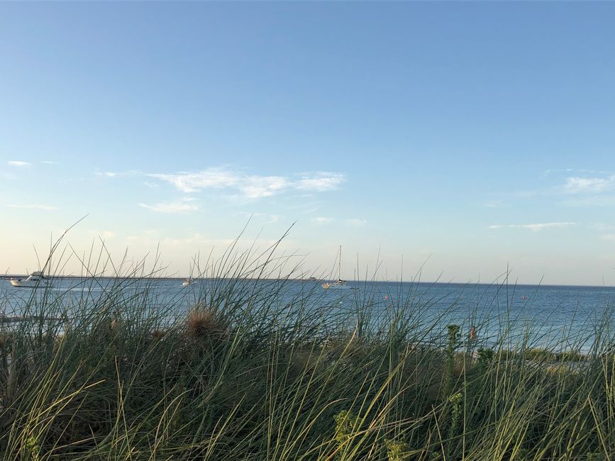 La spiaggia a nord di Busselton