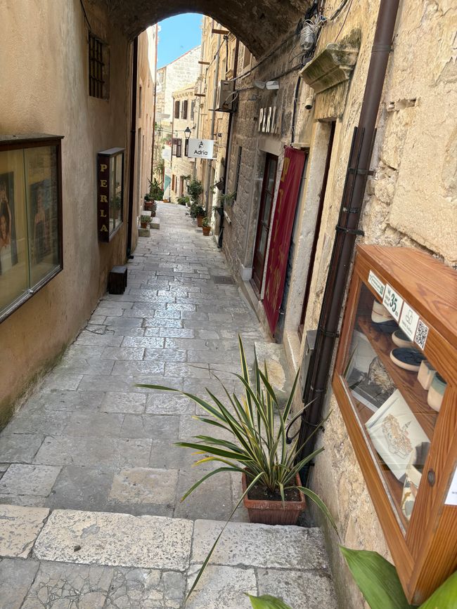 Isla Korcula y "ciudad antigua"