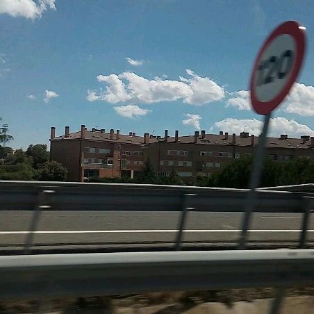 Fotos desde mi coche de Ávila (Castilla y León) (julio de 2023)