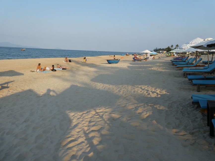 'Unser' Strand am Nachmittag