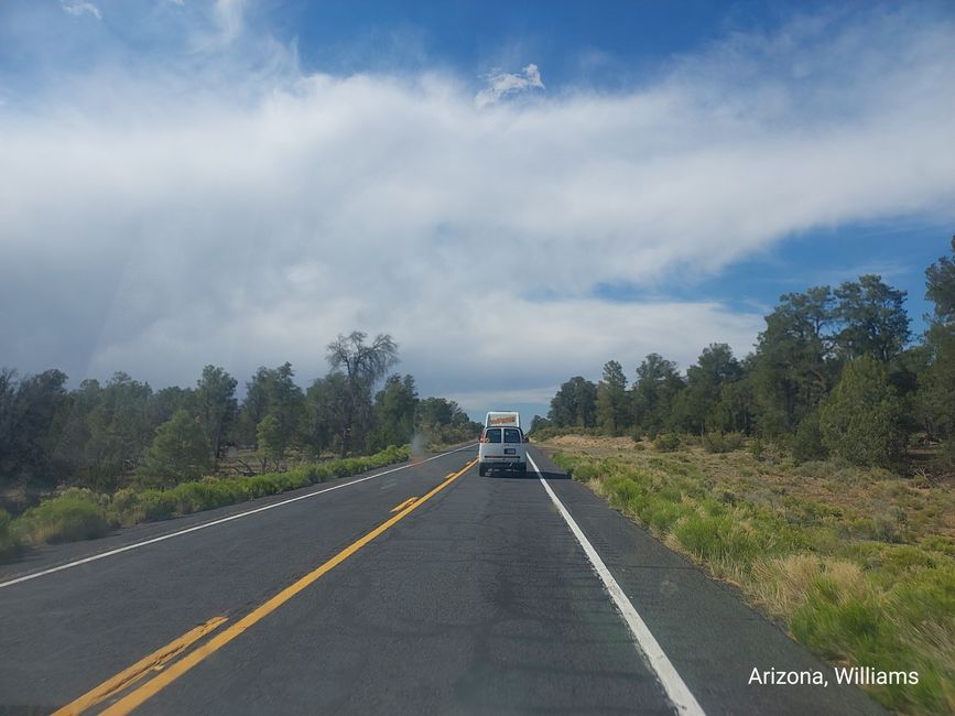 Auf dem Weg zum Grand Canyon