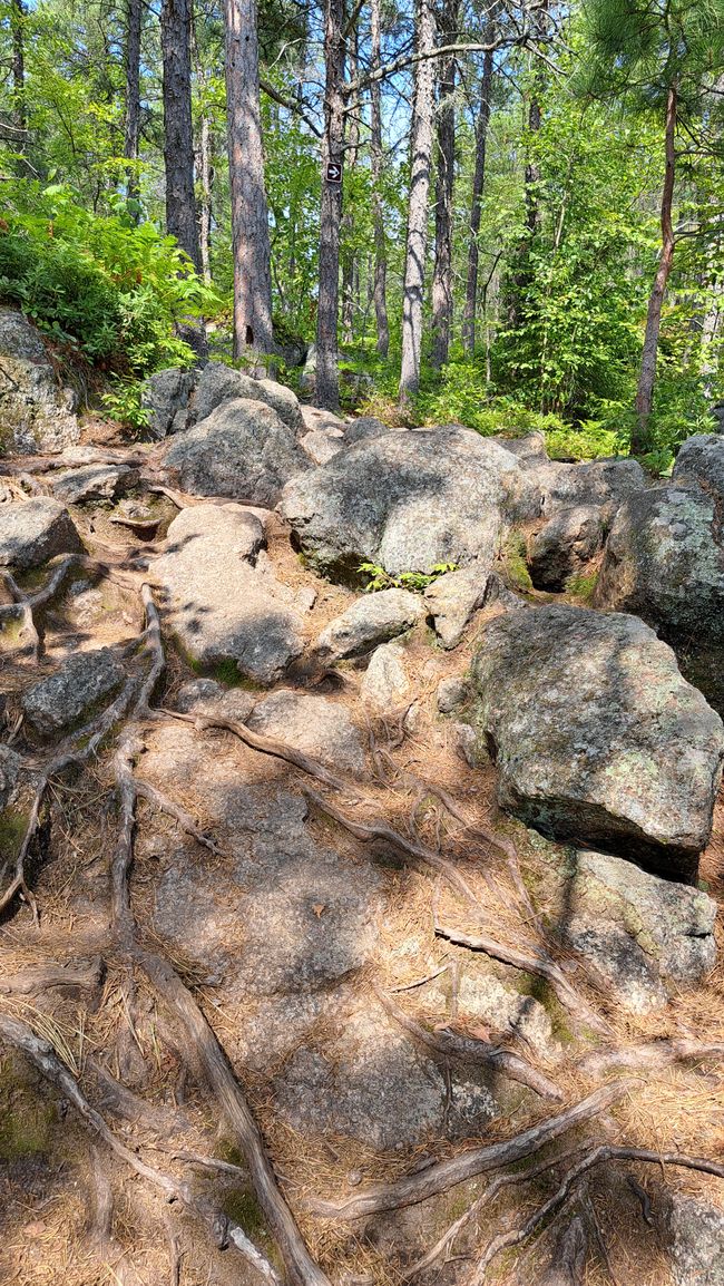 150 meters of elevation gain can be quite steep