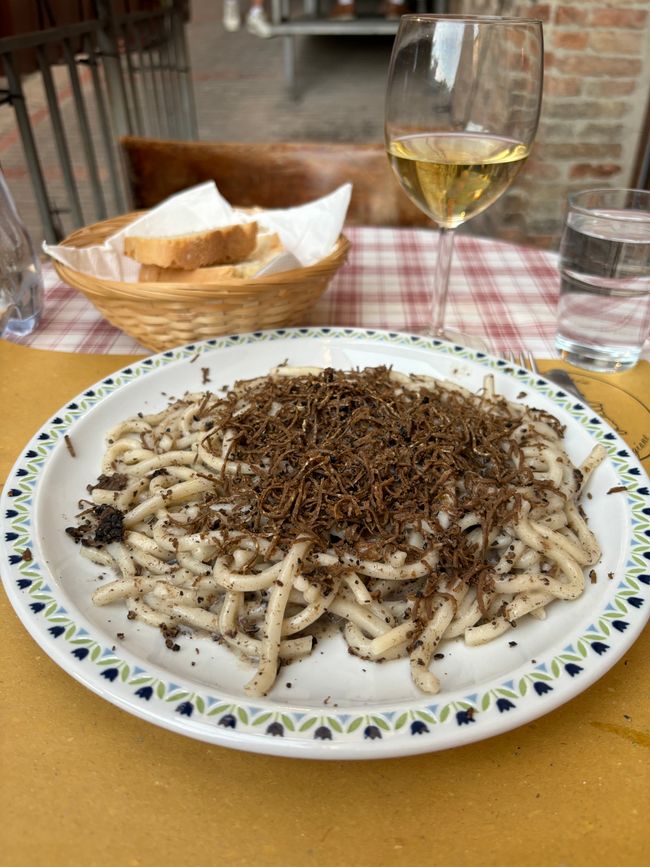 Spaghettone con tartuffo