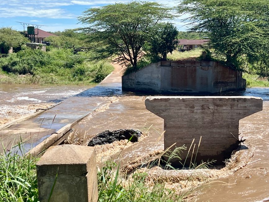Luftballong över Masai Mara