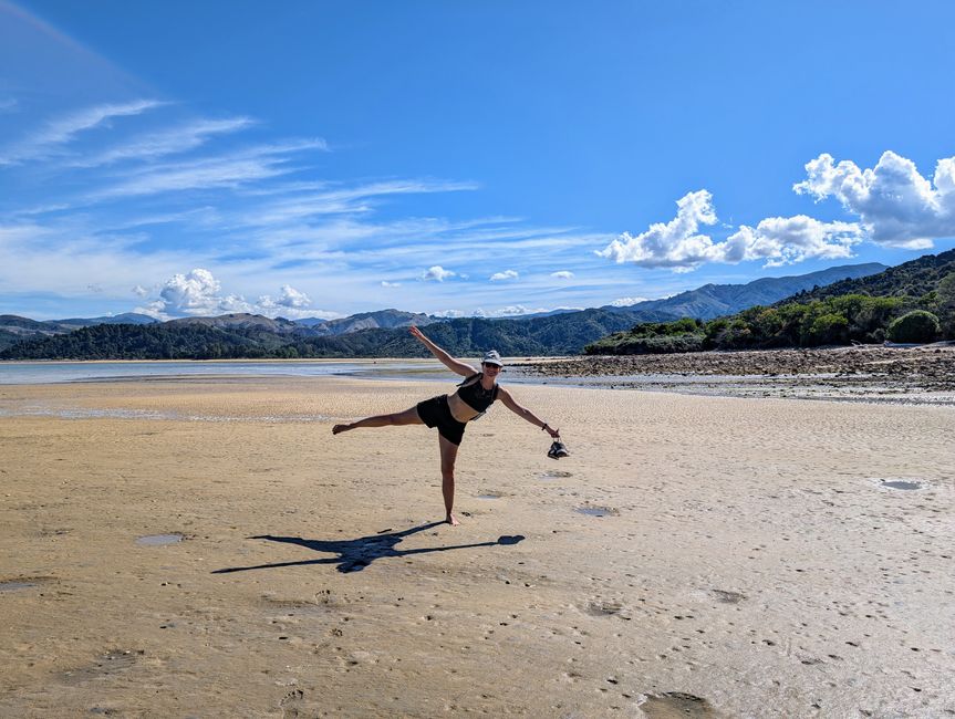 Auf ein paar Worte in Abel 
Tasman
