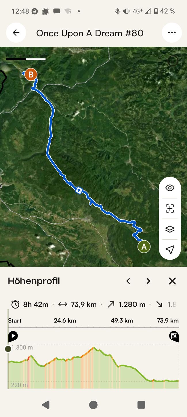 Maplibre | © komoot | Map data © OpenStreetMap Contributors