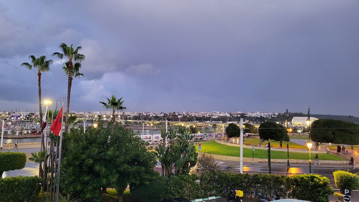 Vista desde nuestra ventana del hotel