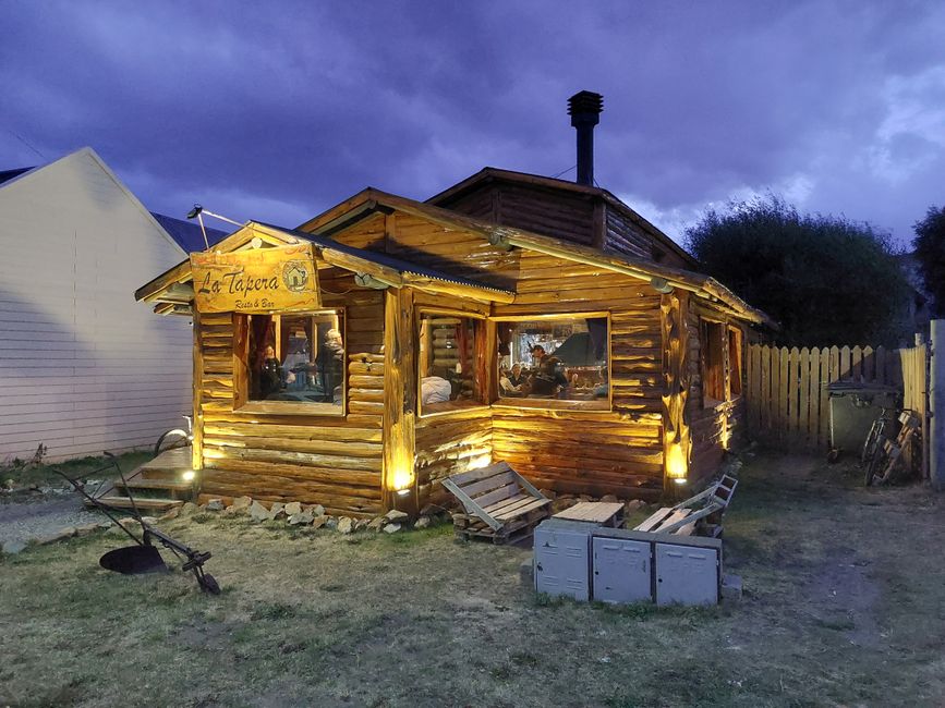 Unser Restaurant am Abend