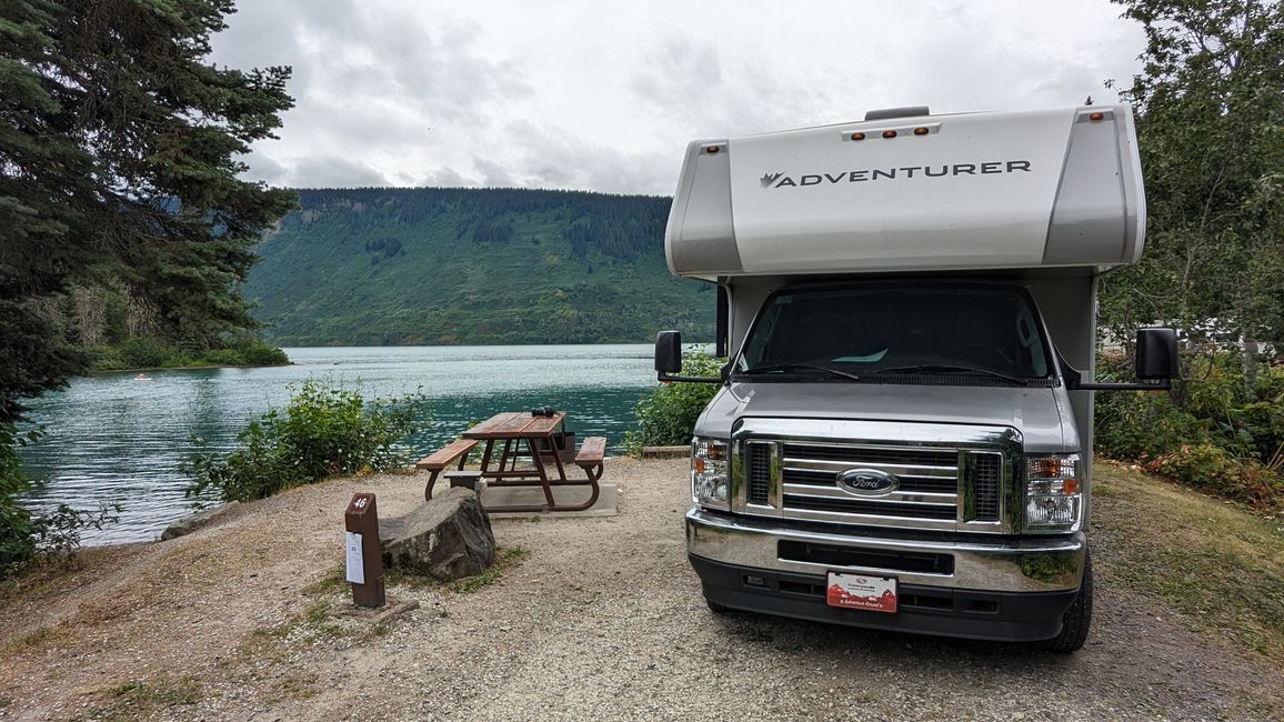 Tag 16: Stewart,BC / Hyder,AK - Meziadin Lake: Bear Stalemate