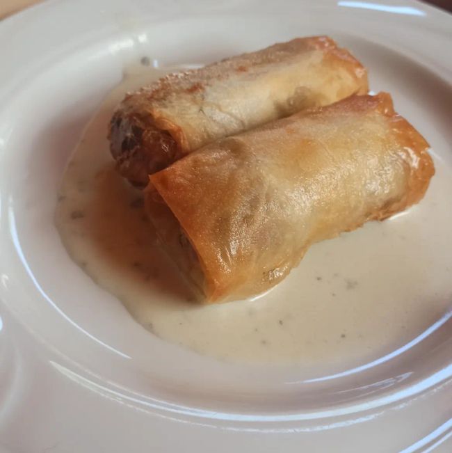 Essen im Casa Senén Restaurant (Béjar, Salamanca) (Juli 2023)