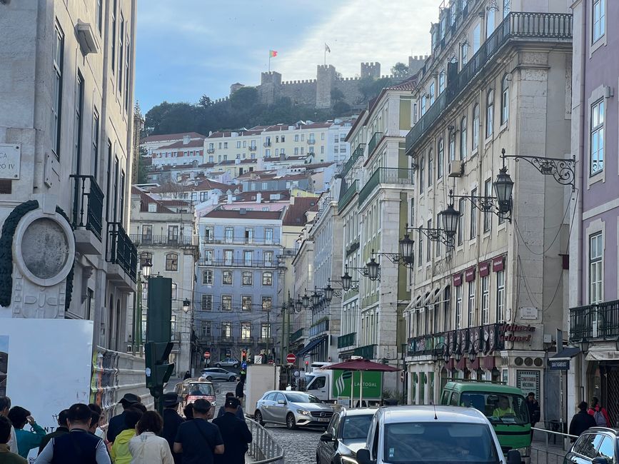 Walking through Lisbon