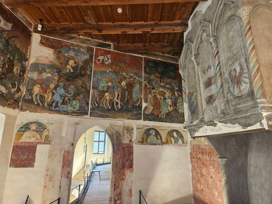 Castillo Runkelstein, Murales 