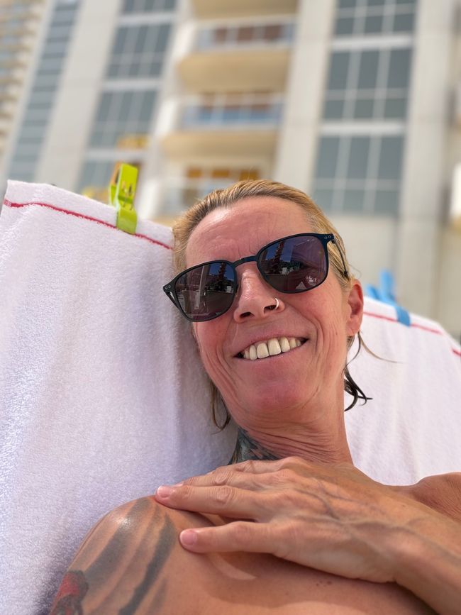 Tag am Pool