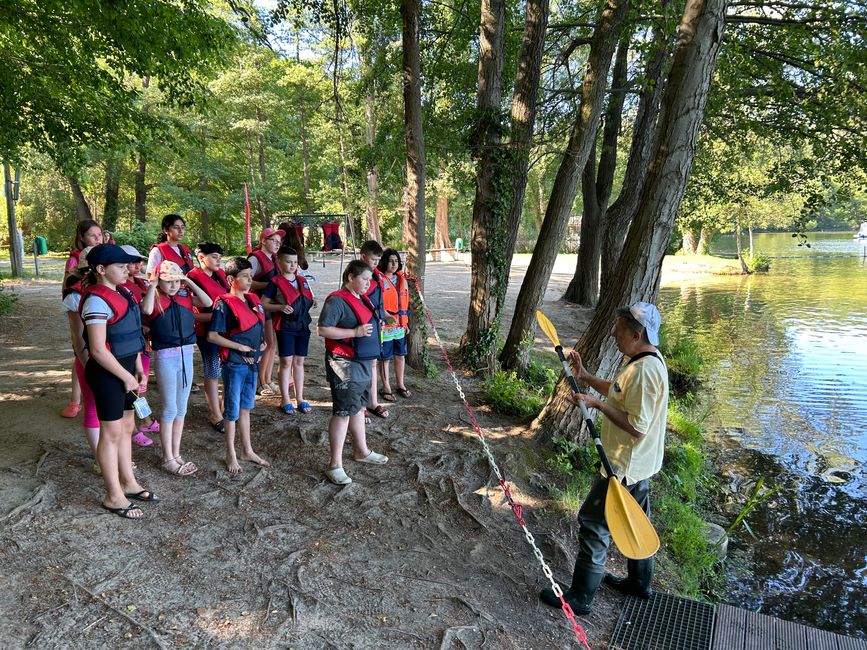 School trip to Petzow