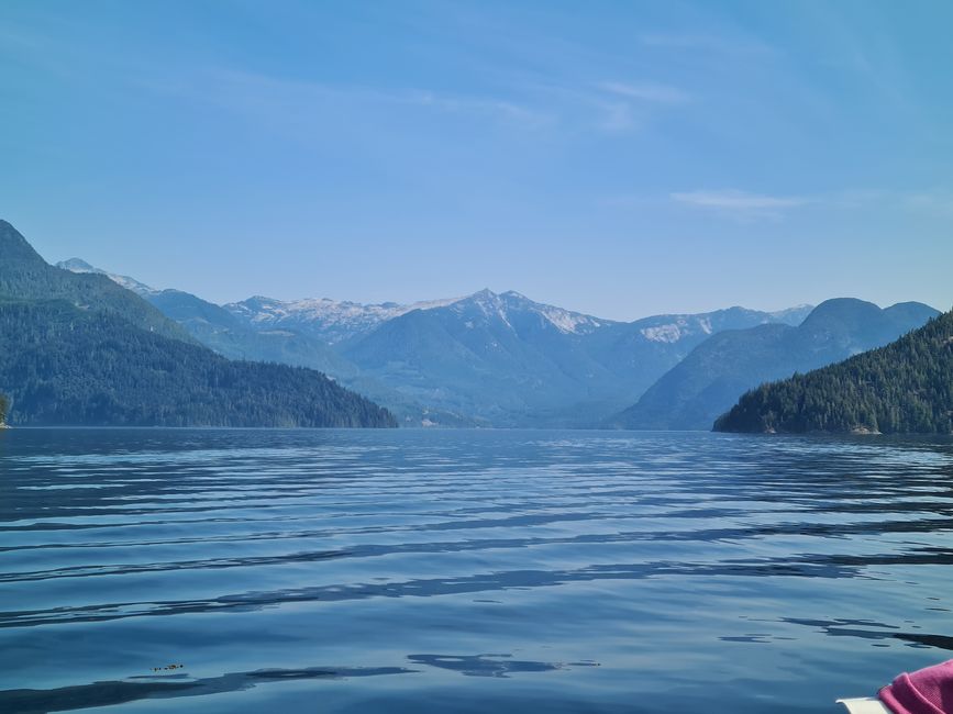 Blick aus dem Bute Inlet nach Süden