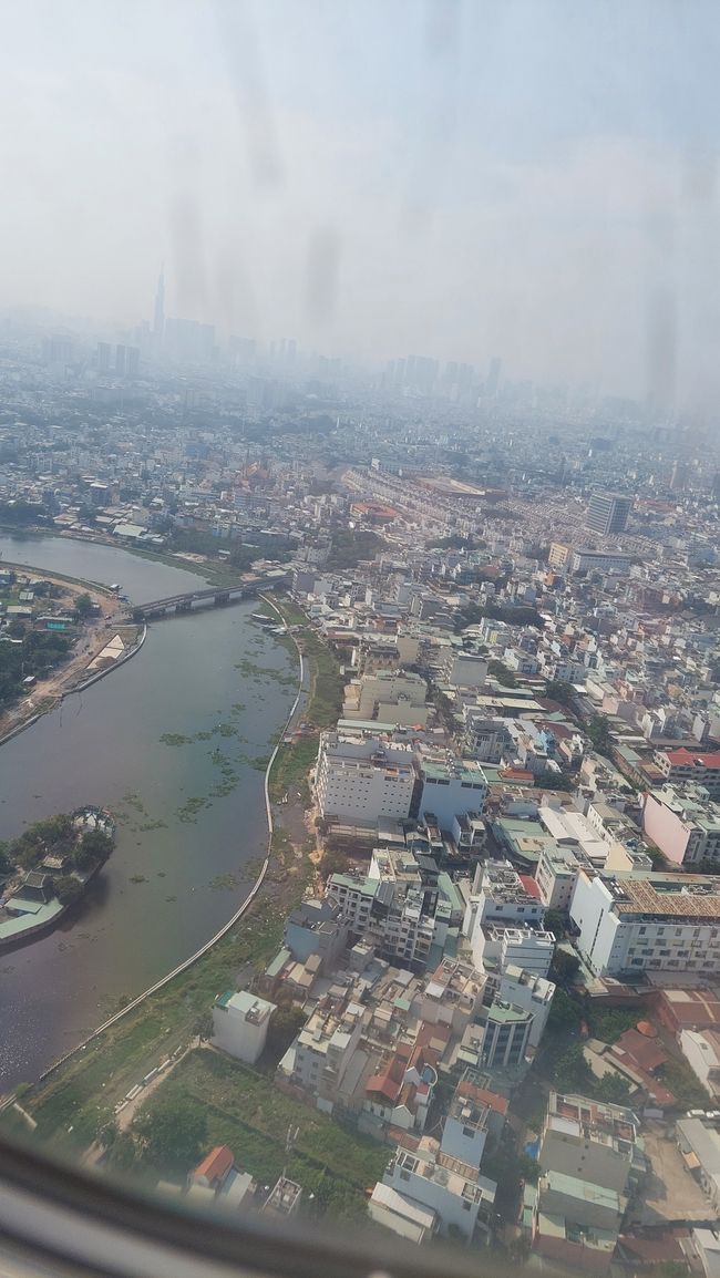 Anflug auf Saigon
