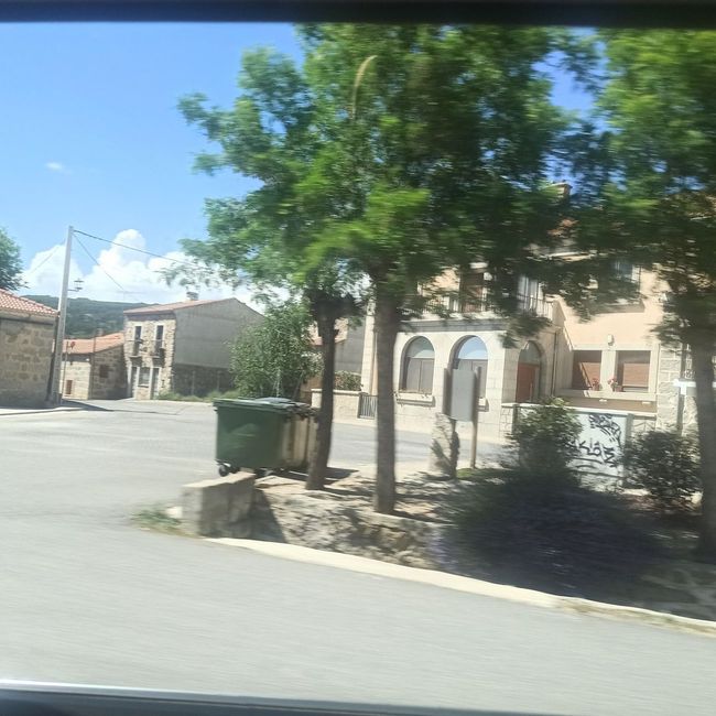 Photos depuis ma voiture de Mugalindo (Avila) (juillet 2023)