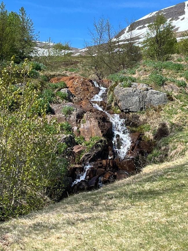 Ankunft in Island