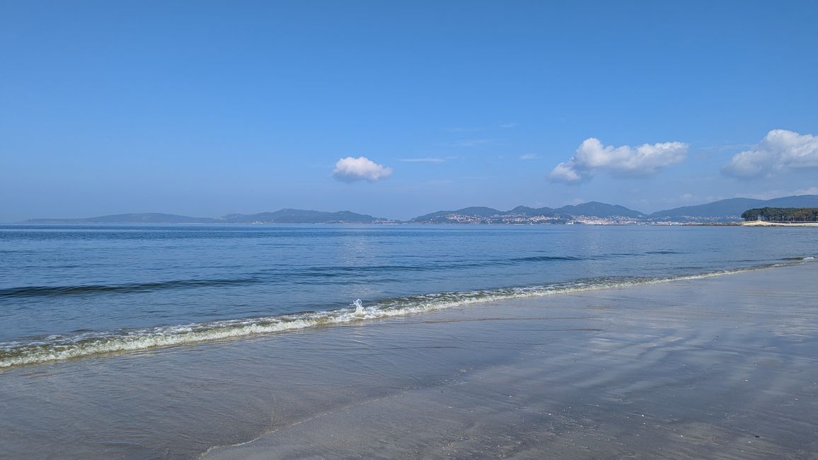 Achte Etappe auf dem Camino Portugues da Costa von Baiona nach Vigo