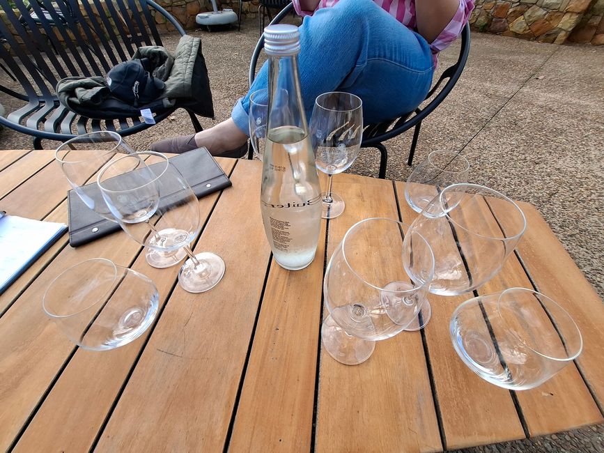 Dégustation de vin à 'Constantia' - délicieux