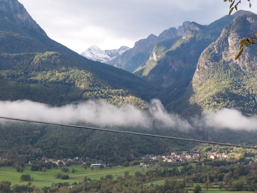 Wetterbesserung auf der italienischen Seite