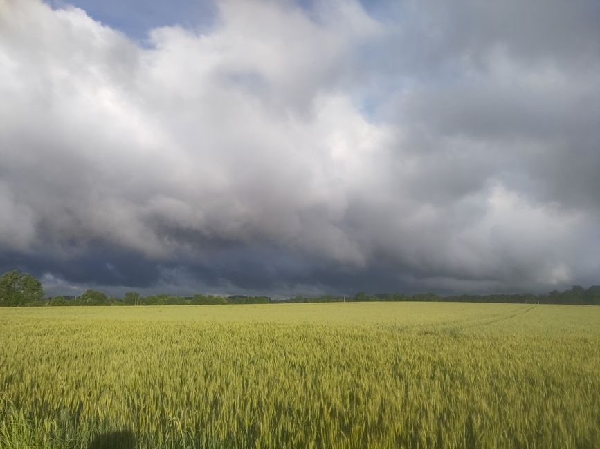 vor dem Gewitter...