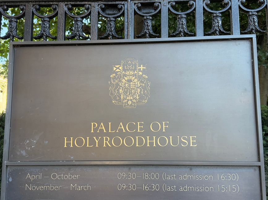 The last "Hello" from Scotland...