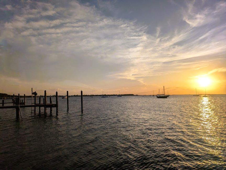 Key Largo - Dinner mit einem tollen Sonnenuntergang