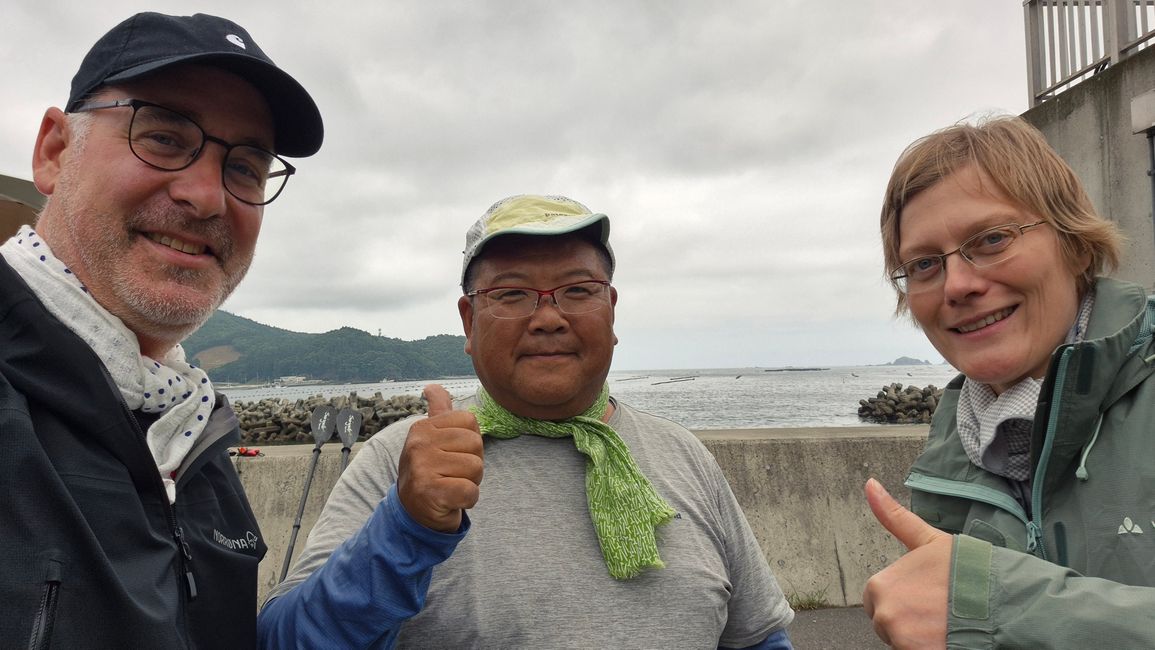 Pagayer avec Yuki