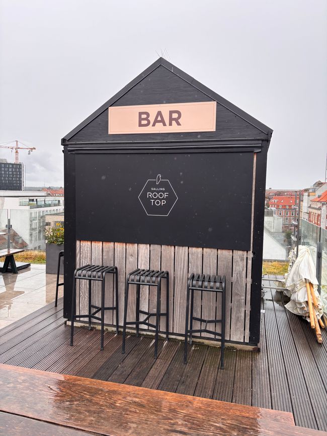 Roof Top Bar auf dem Salling Kaufhaus