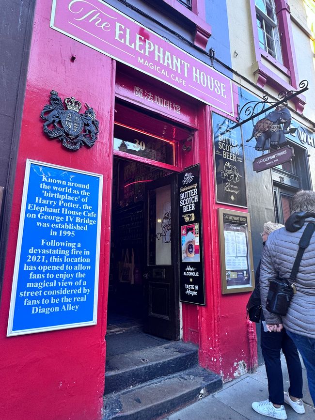 Café wo Rowling geschrieben hat