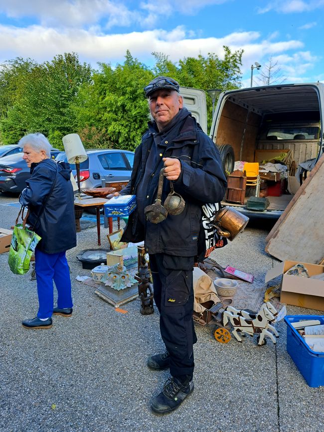 Doch mal wieder Flohmarkt...