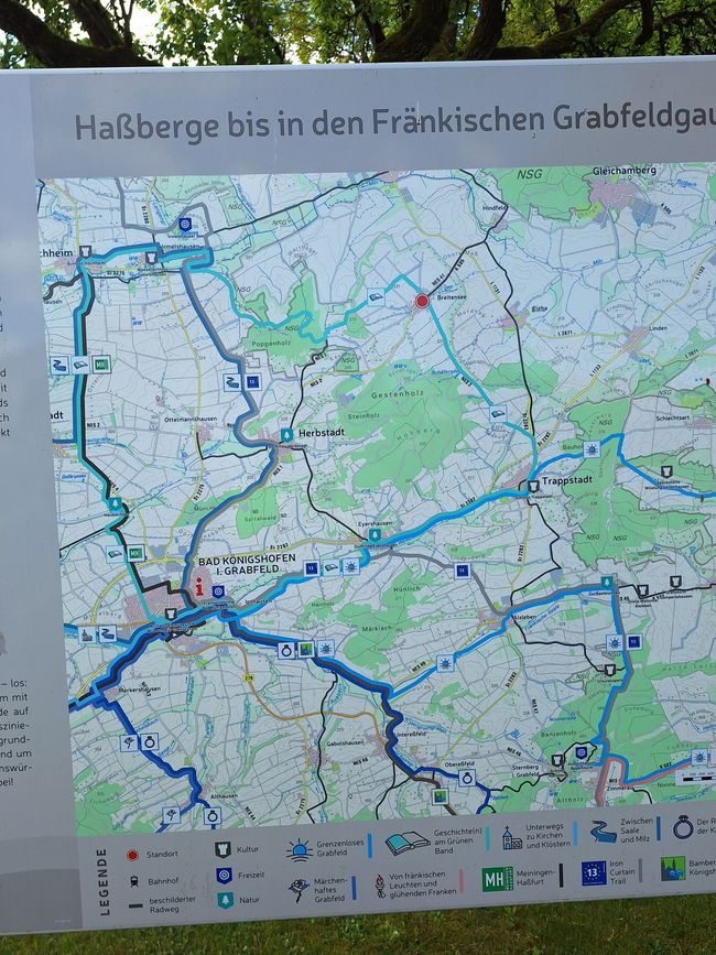 diese geht um Bad Königshofen