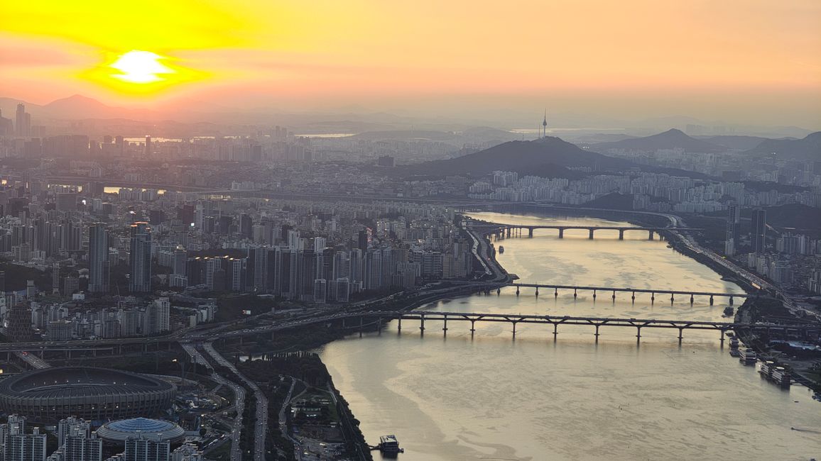 Blick vom "Seoul Sky"