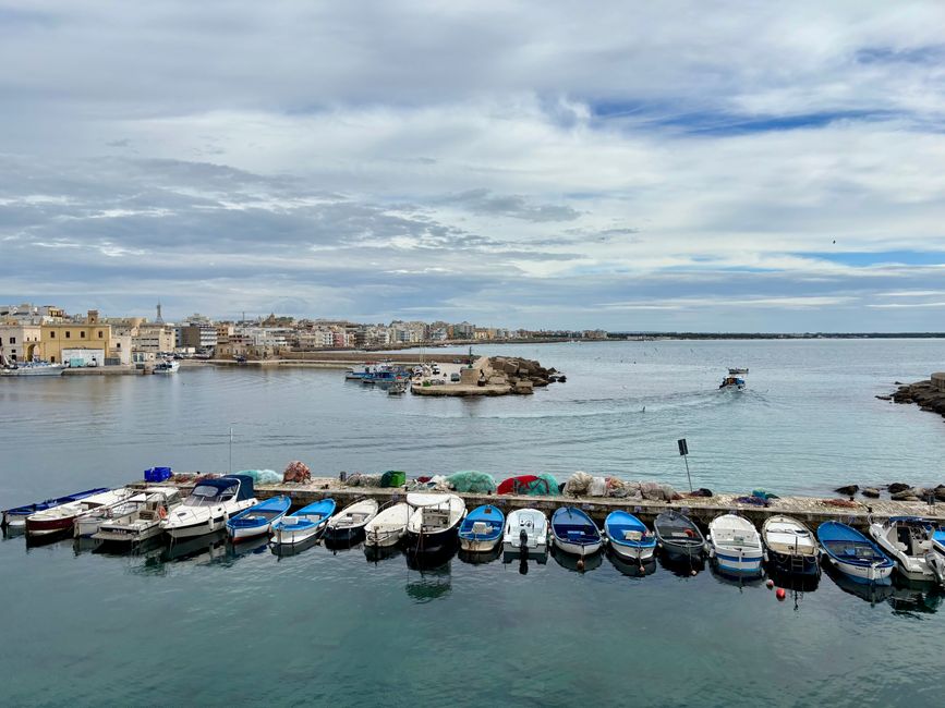 Gallipoli und Taranto 🌬️🌬️🌬️⛅️⛅️