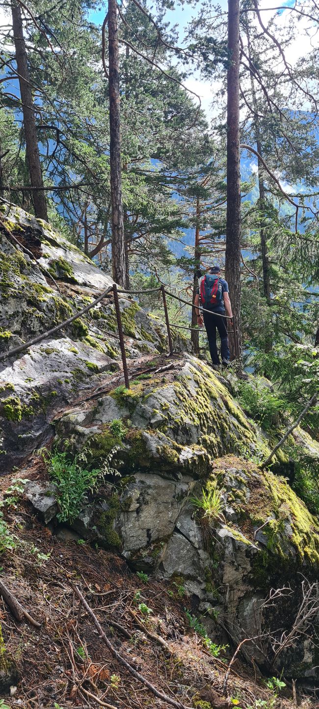 Etapa 11 del Ötztaler Urweg de Umhausen a Sautens