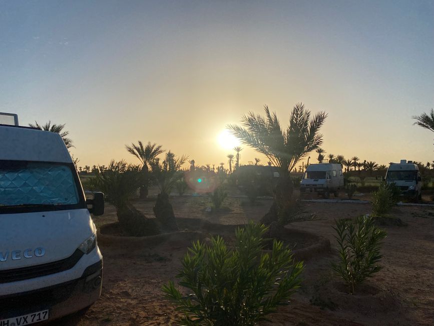 The lovingly designed campsite Esprit Desert on the edge of the Sahara