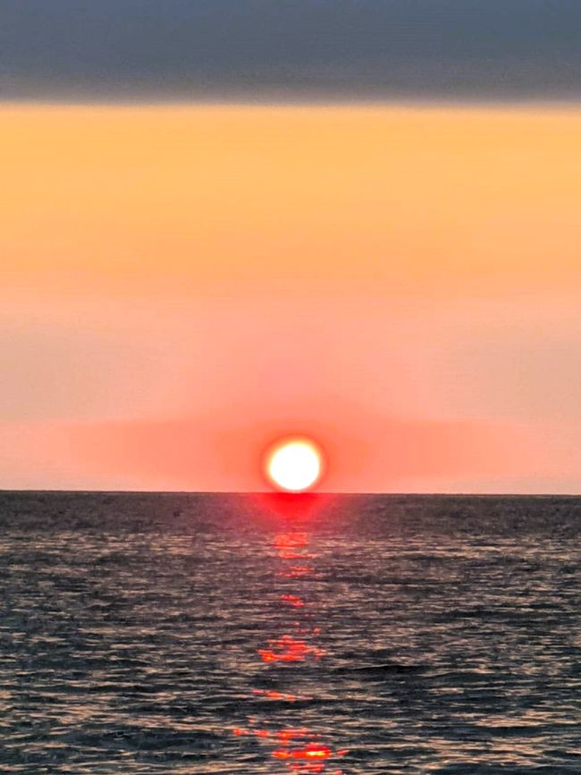 Sonnenuntergang am Strand