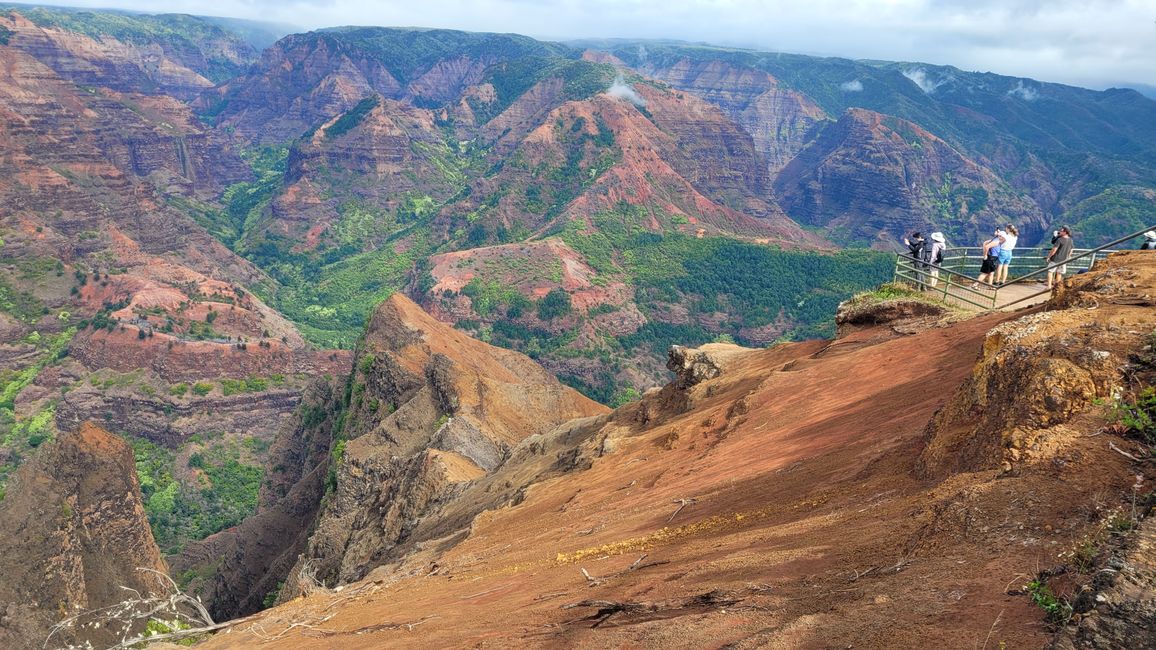 Kauai – deep gorges and high mountains