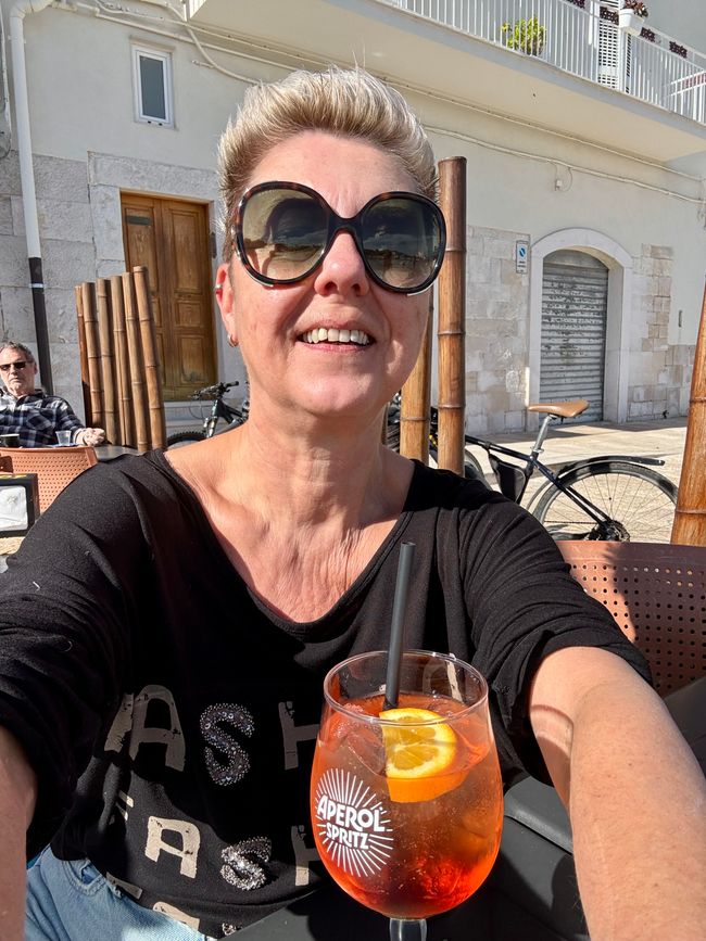 Bisceglie mit Sonne und viel Wind ☀️☀️🌬️