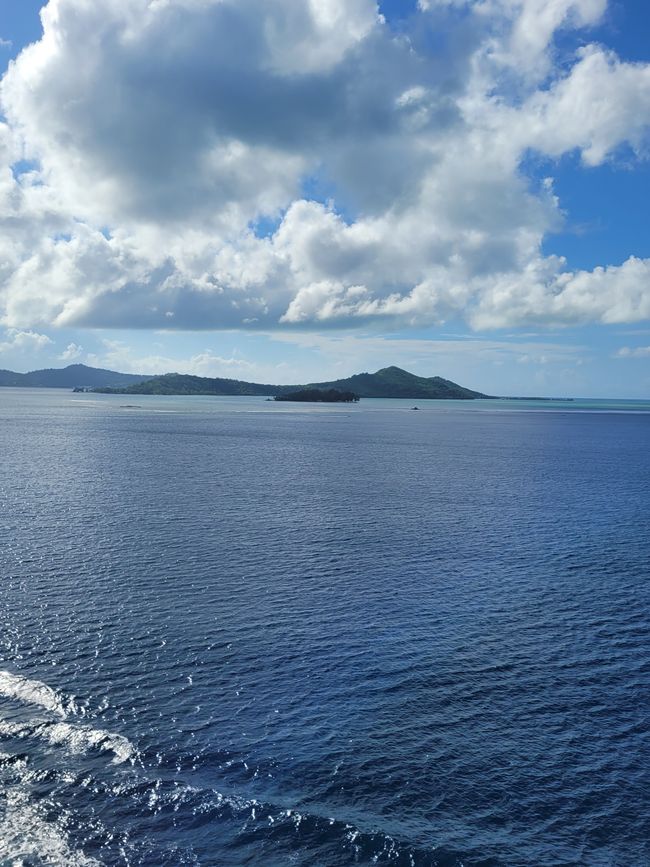 Tag 65 und 66 von 175: Kreuzfahrt rund um die Welt - Bora Bora