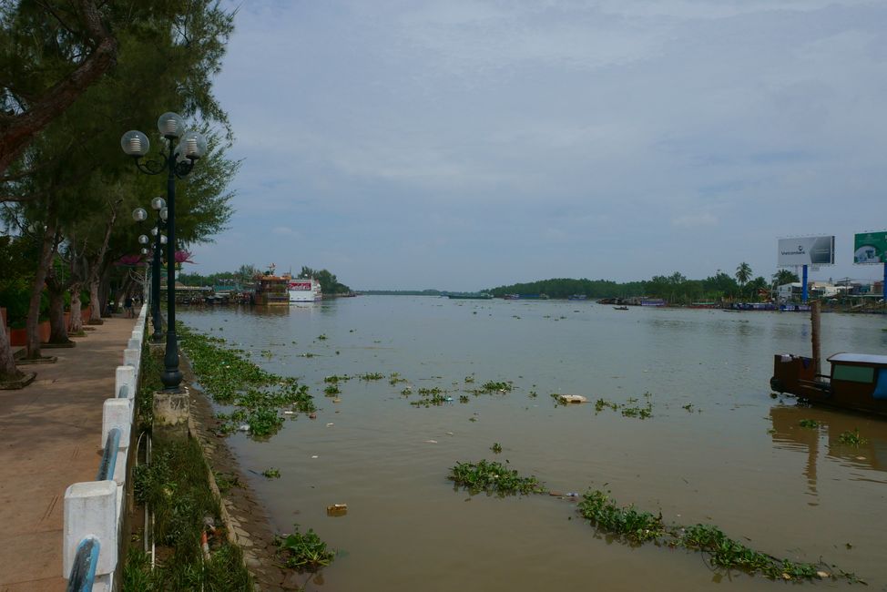 Hau River - Mekongarm bei Can Tho
