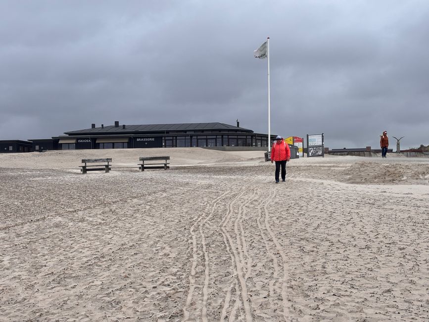 Dunkle Wolken am Himmel