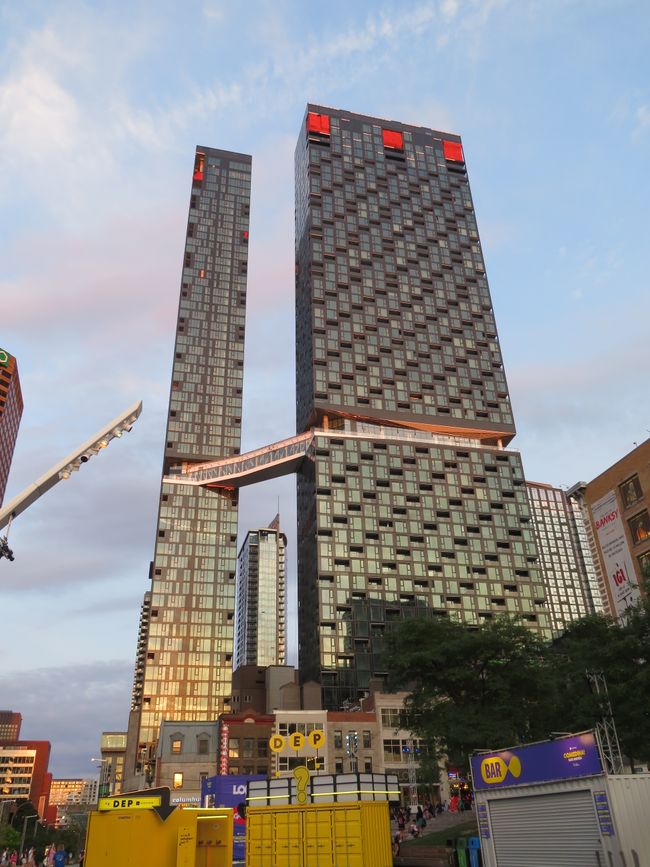 Wolkenkratzer im Stadtzentrum